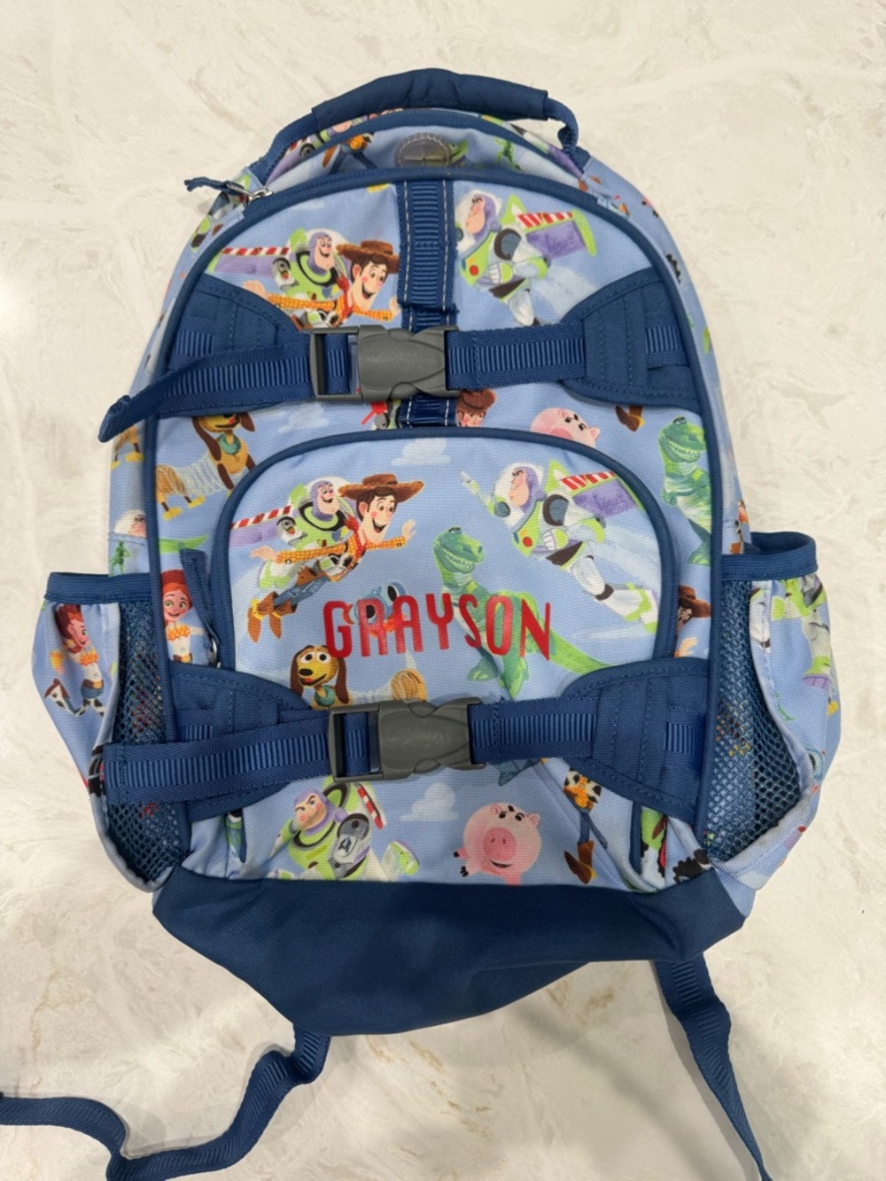 Pottery Barn kids Toy Story backpack